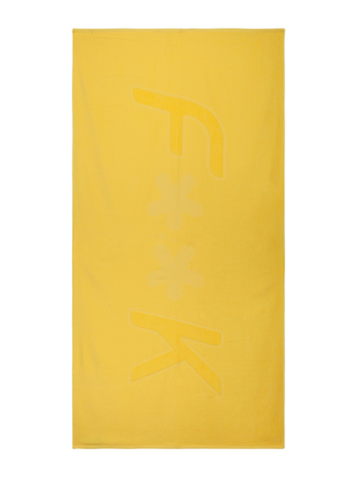 F**K Serviette de plage pour femmes FK24-A270FY Jaune