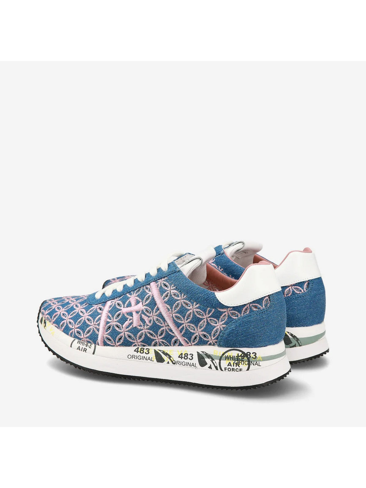 PREMIATA Femme Sneaker CONNY VAR 6708 Bleu