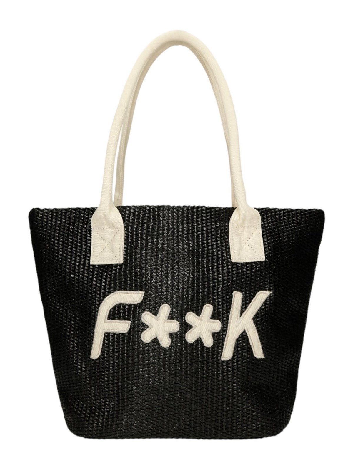 Sac de plage pour femmes F**K FK24-A060BK Noir