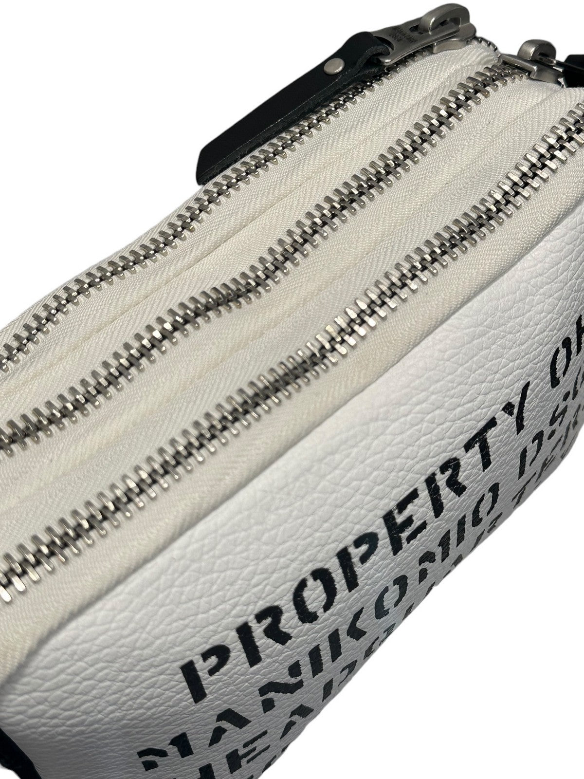 MANIKOMIO DSGN Hommes Borbello CLUTCH PM02 Blanc