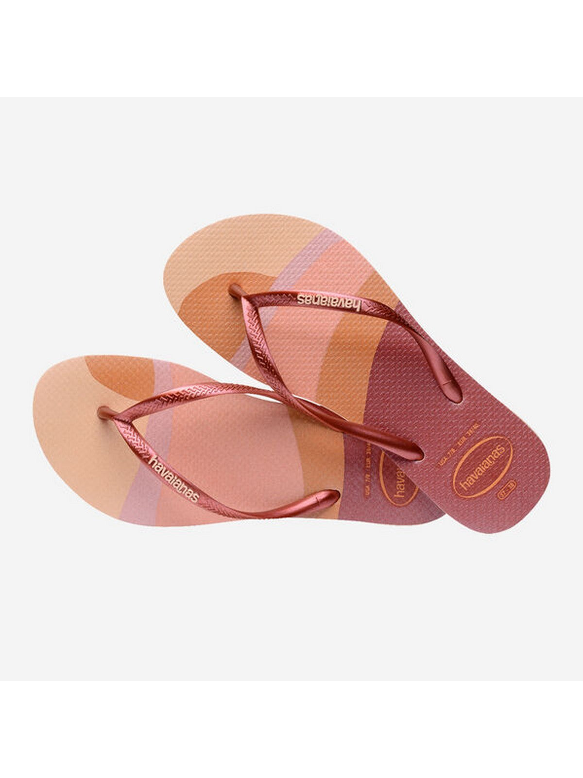 HAVAIANAS Tongs pour femmes Hav. Slim palette glow 4145766.0076 Rose