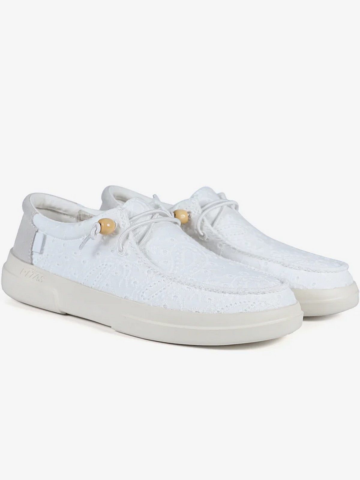 PITAS Mocassin pour femmes KILA BLANCO Blanc