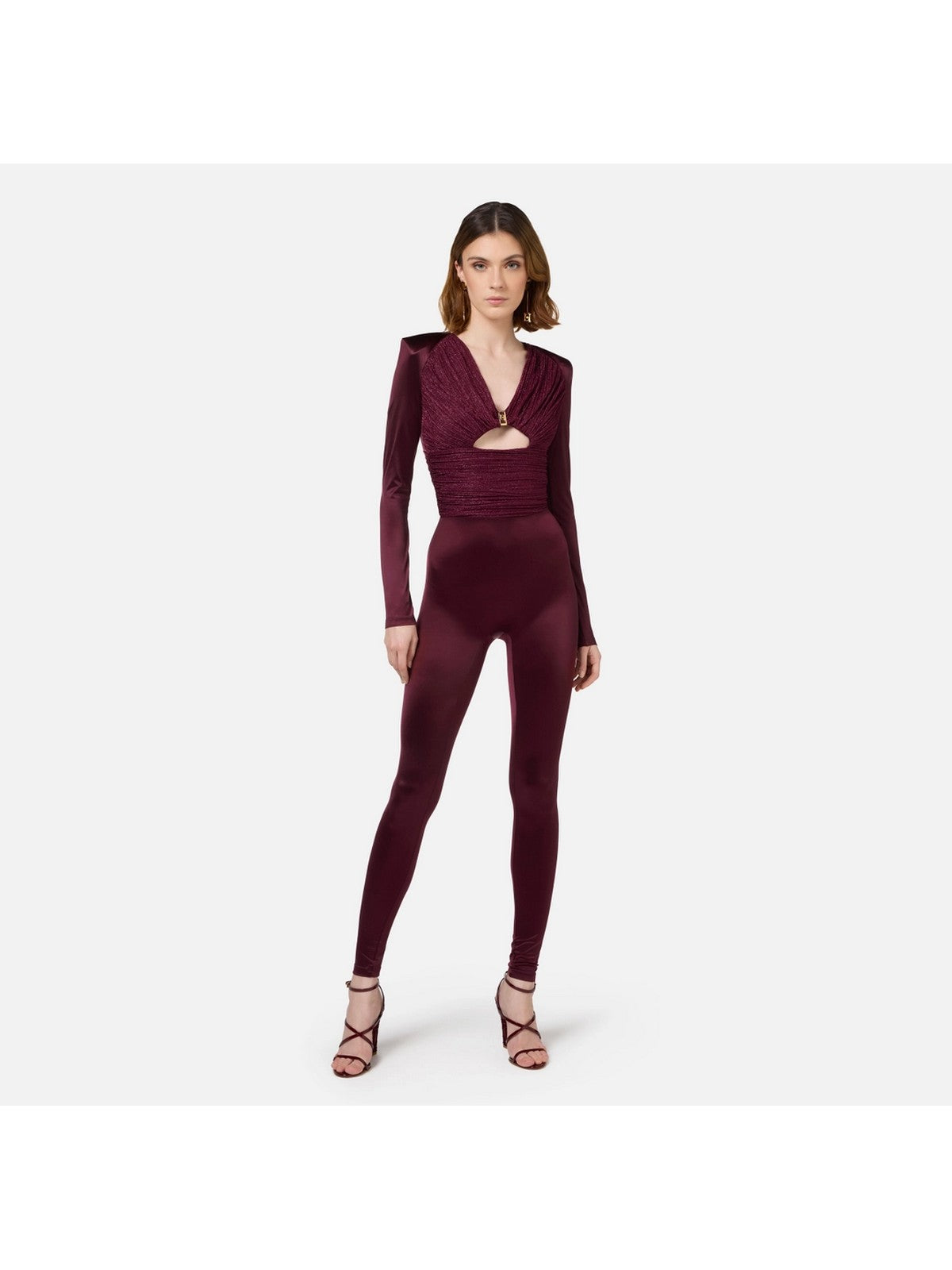 ELISABETTA FRANCHI Tracksuit Femme TU01946E2 CG3 Rouge