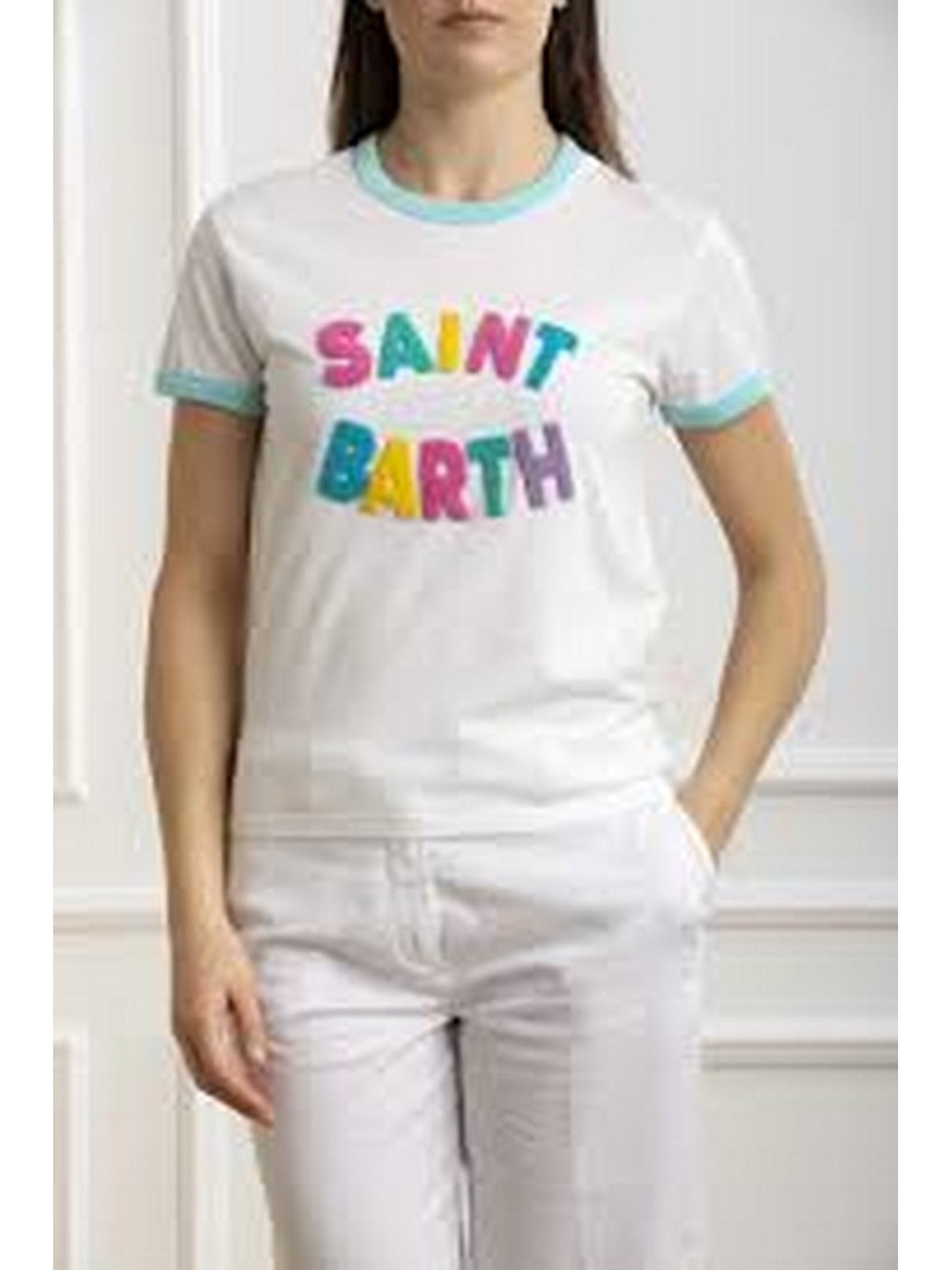 MC2 SAINT BARTH T-Shirt et Polo Femme EMILIE STRING 05263F Vert