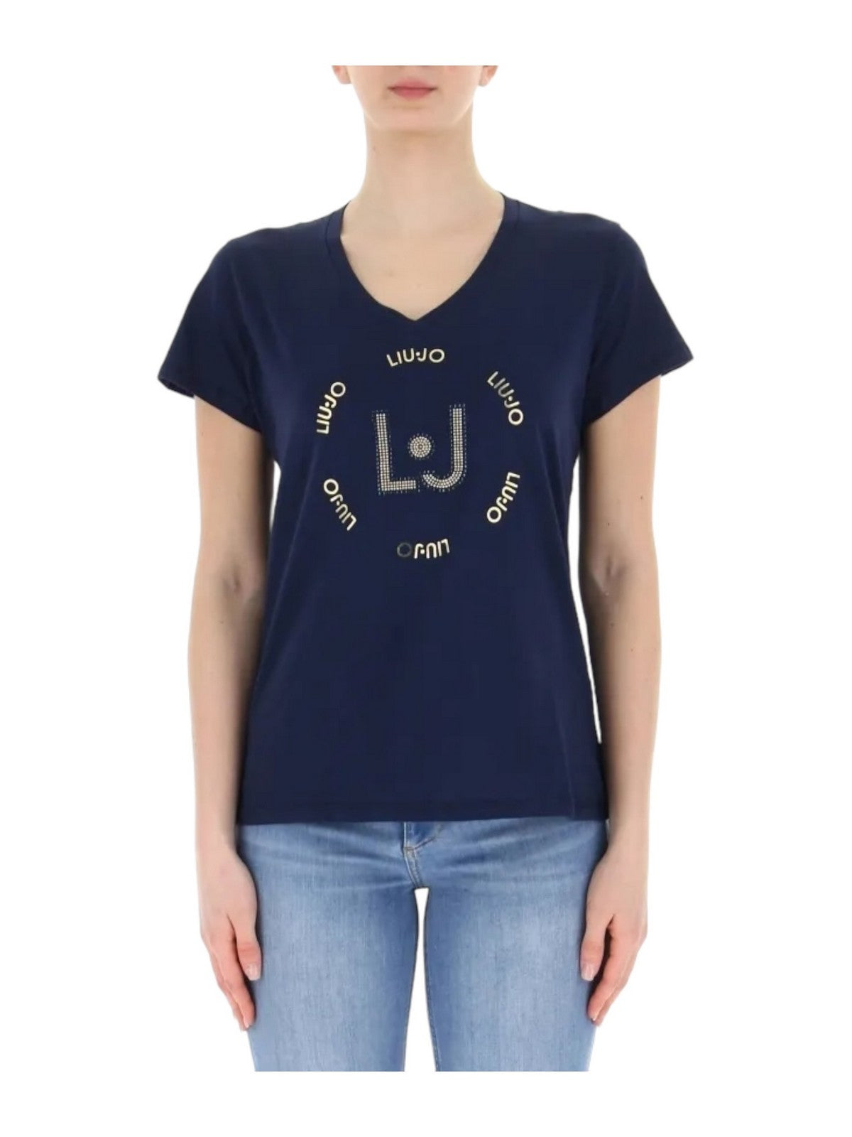 LIU JO SPORT T-shirt et polo pour femmes TA4137J6040 N9126 Bleu