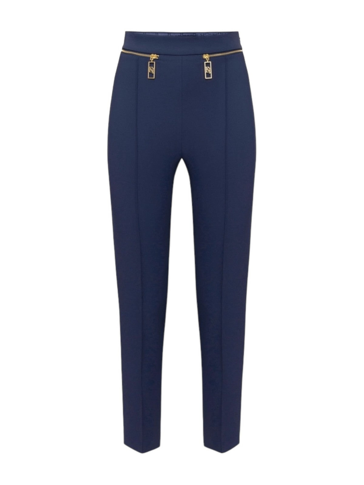 ELISABETTA FRANCHI Pantalon Femme PA03646E2 B75 Bleu