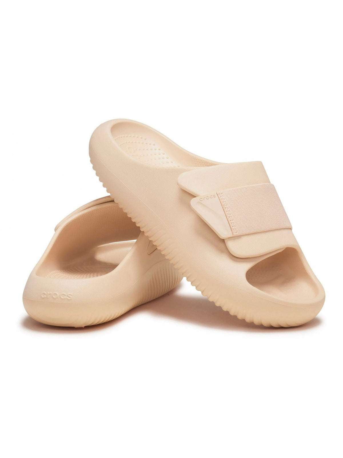 CROCS Unisexe Adulte Mellow Luxe Recovery Slide 209413 2DS Beige