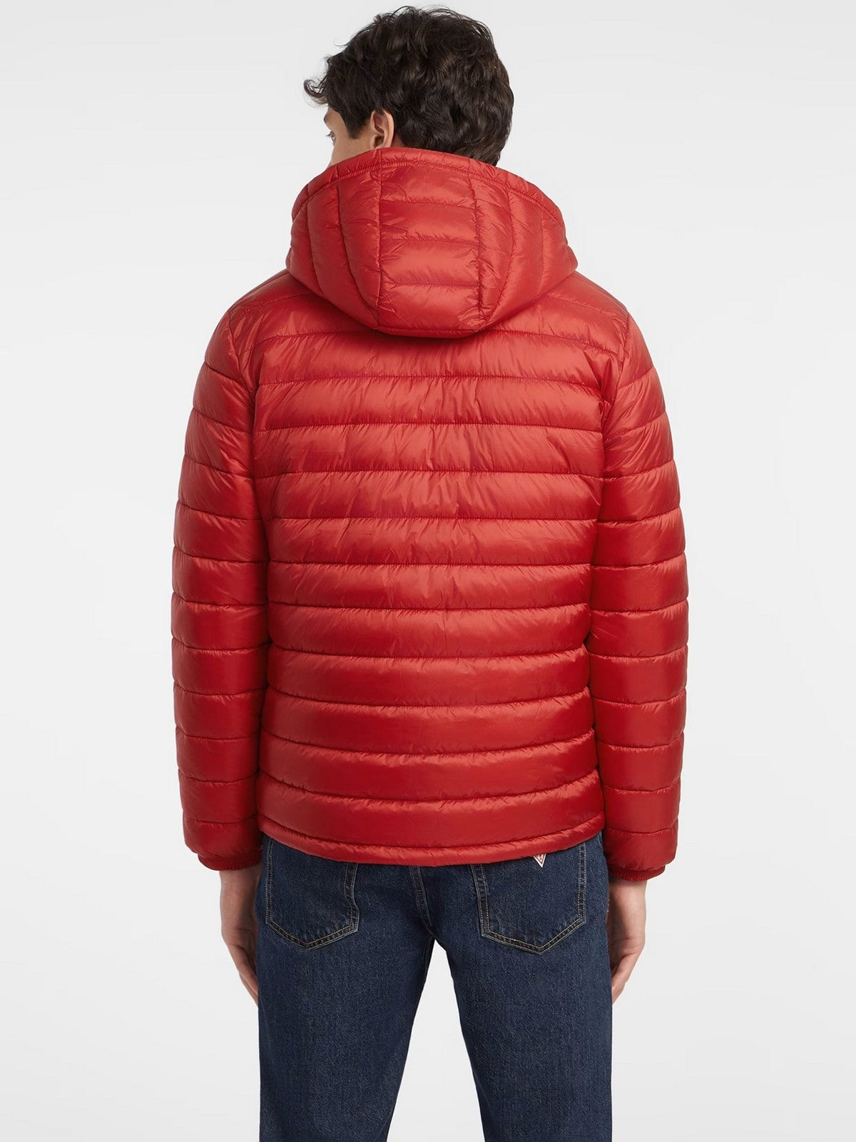 Veste en duvet GUESS Hommes GJ HOODED PUFFER M4YL99 WG922 G585 Rouge