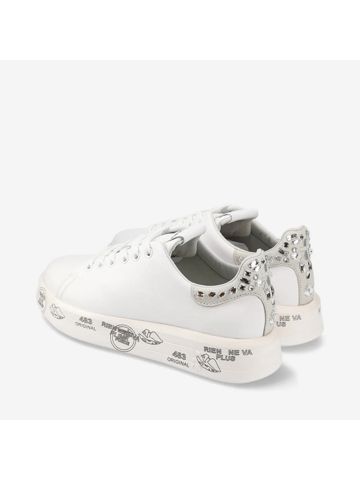 PREMIATA Femme Sneaker BELLE VAR 6712 Blanc