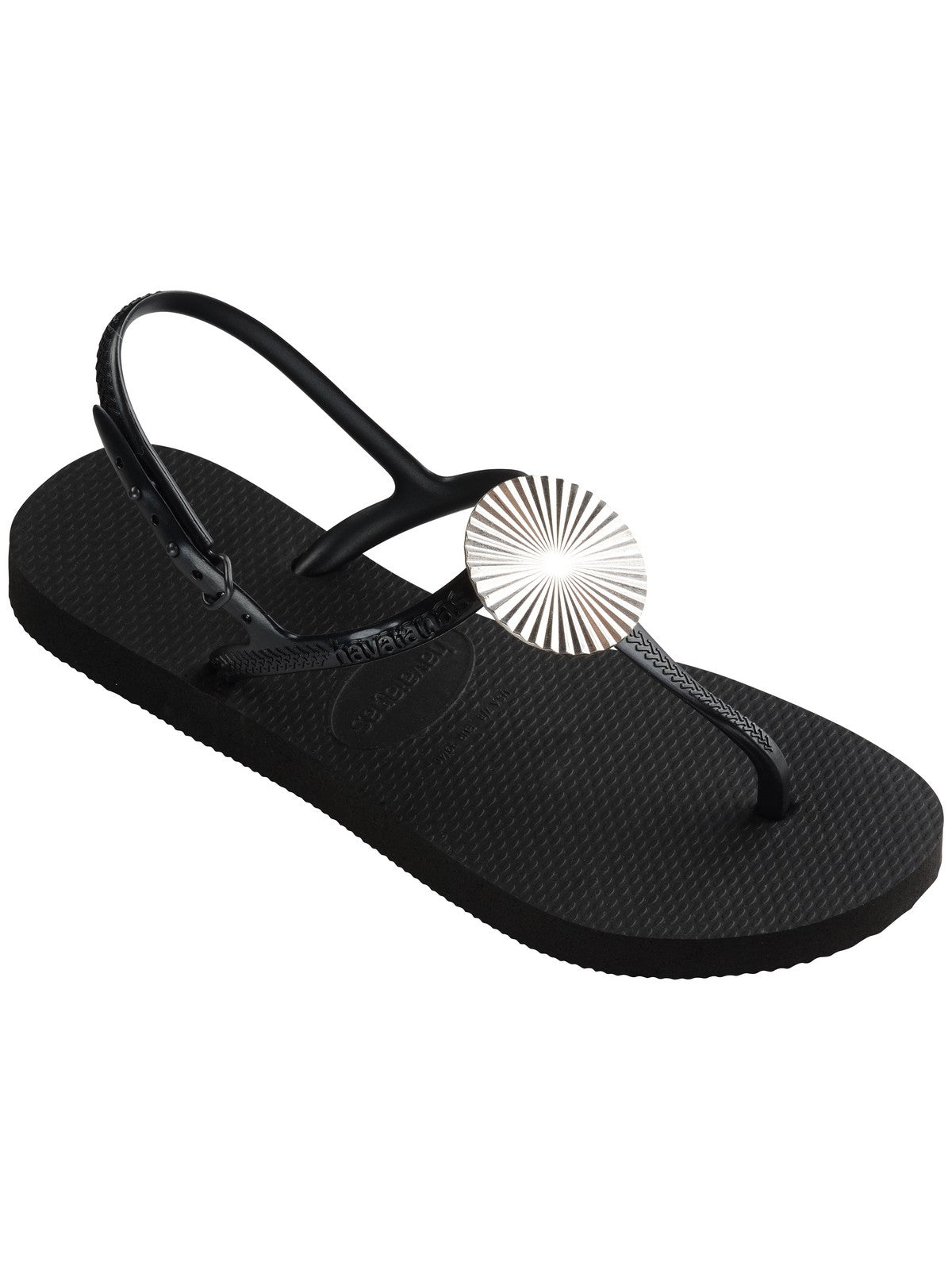 HAVAIANAS Tongs pour femmes Hav. Twist Metal 4148924.0090 Noir