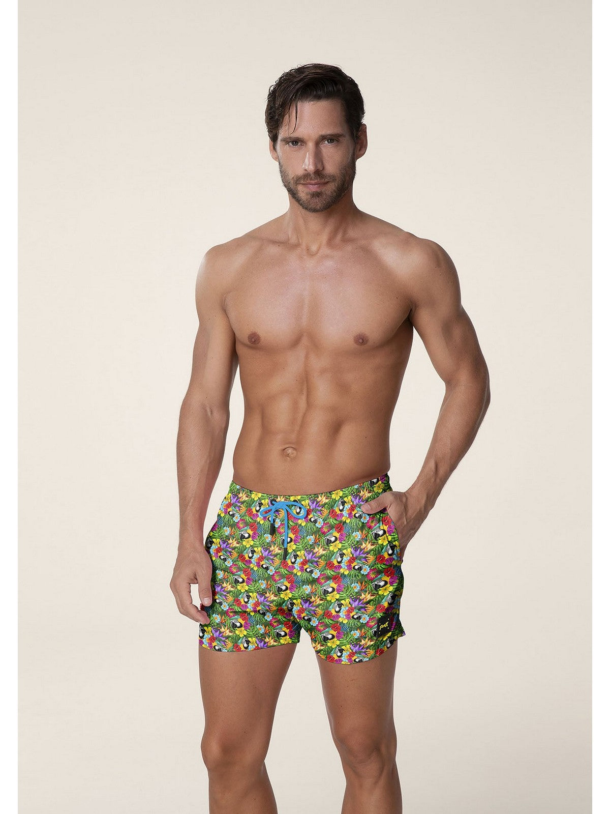 Maillot de bain F**K Hommes FK24-2050X18 Multicolore