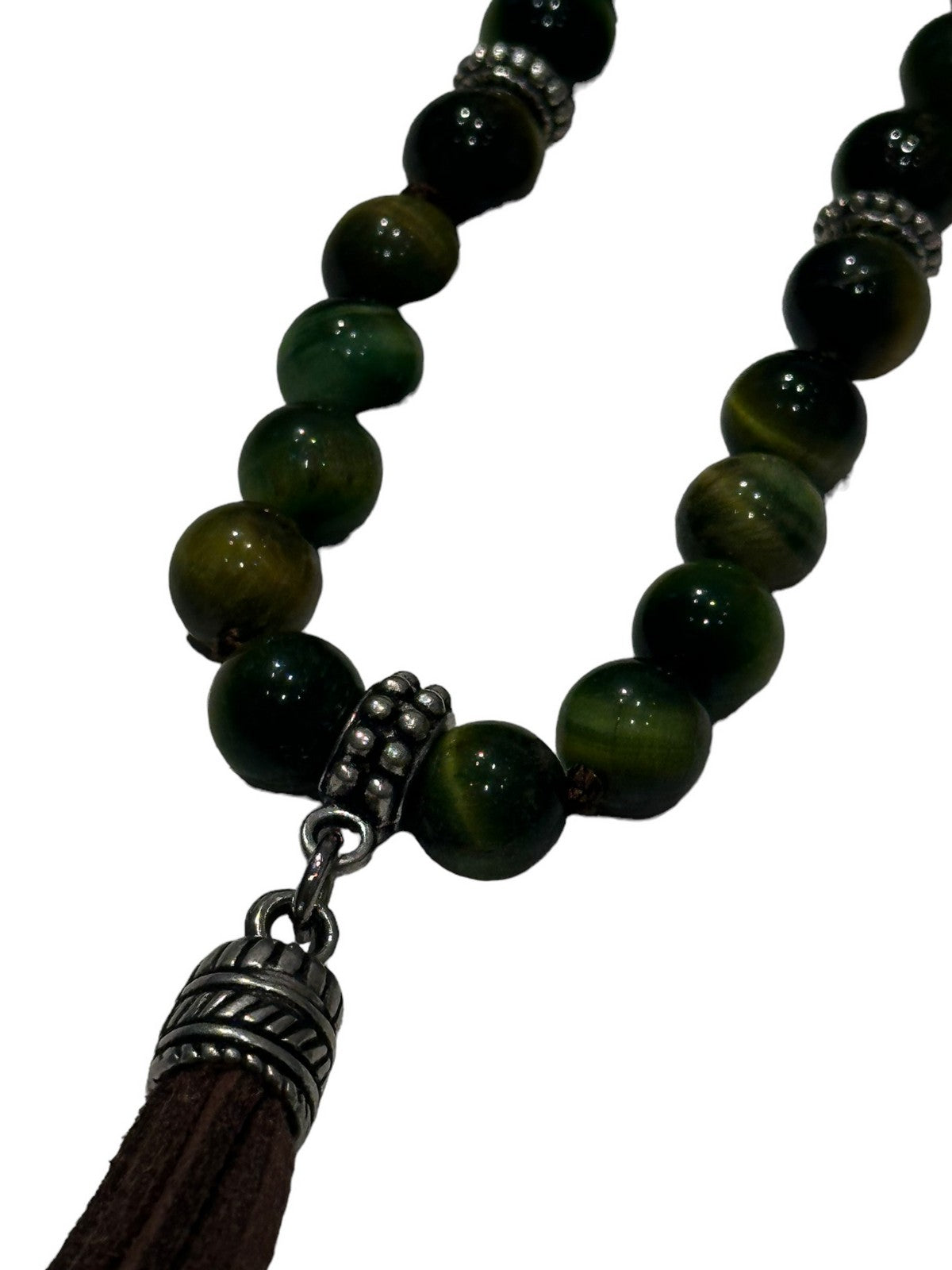 MANCINO Collier pour hommes MACO 6 Vert