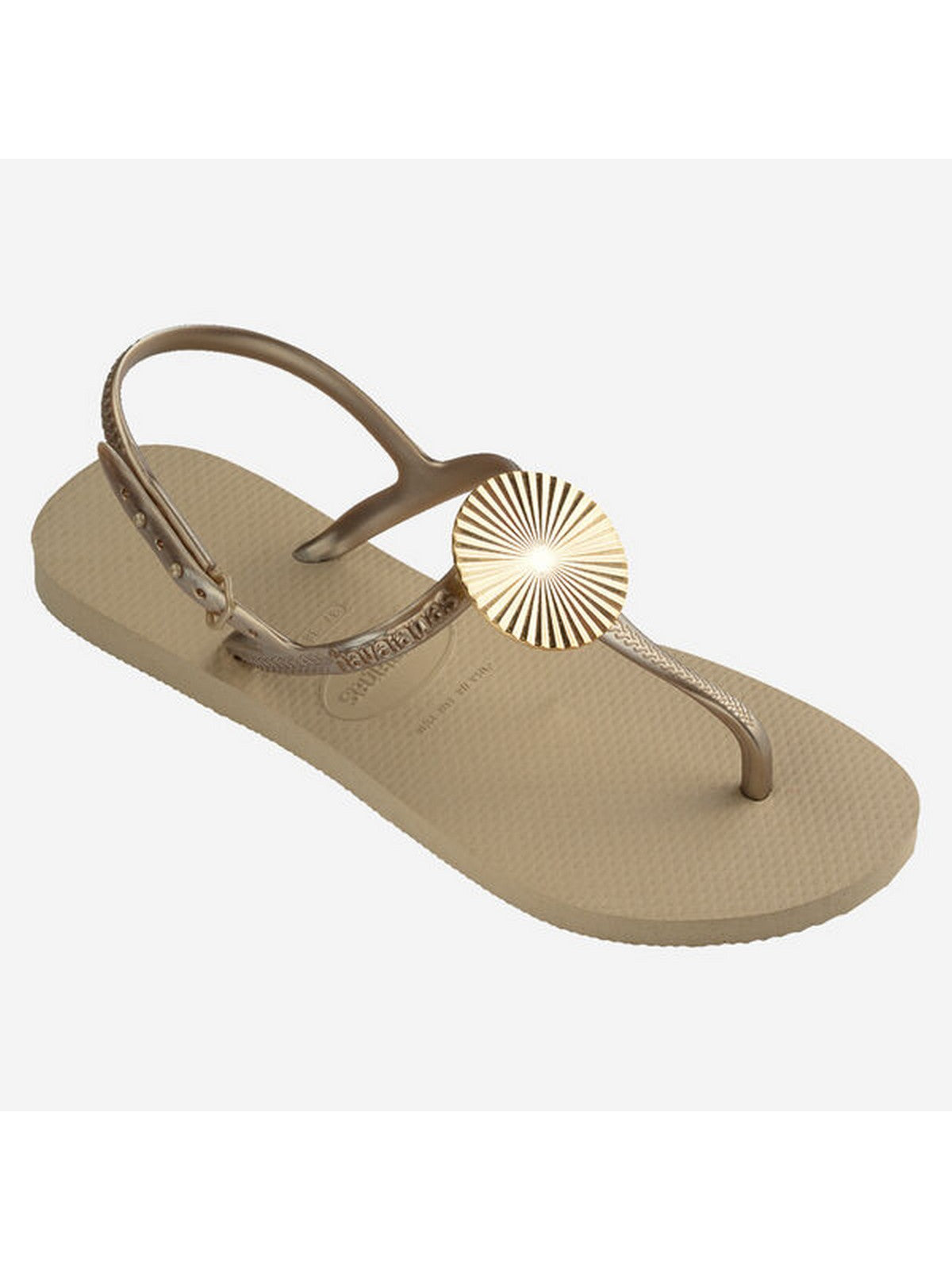 HAVAIANAS Tongs pour femmes Hav. Twist Metal 4148924.0154 Beige