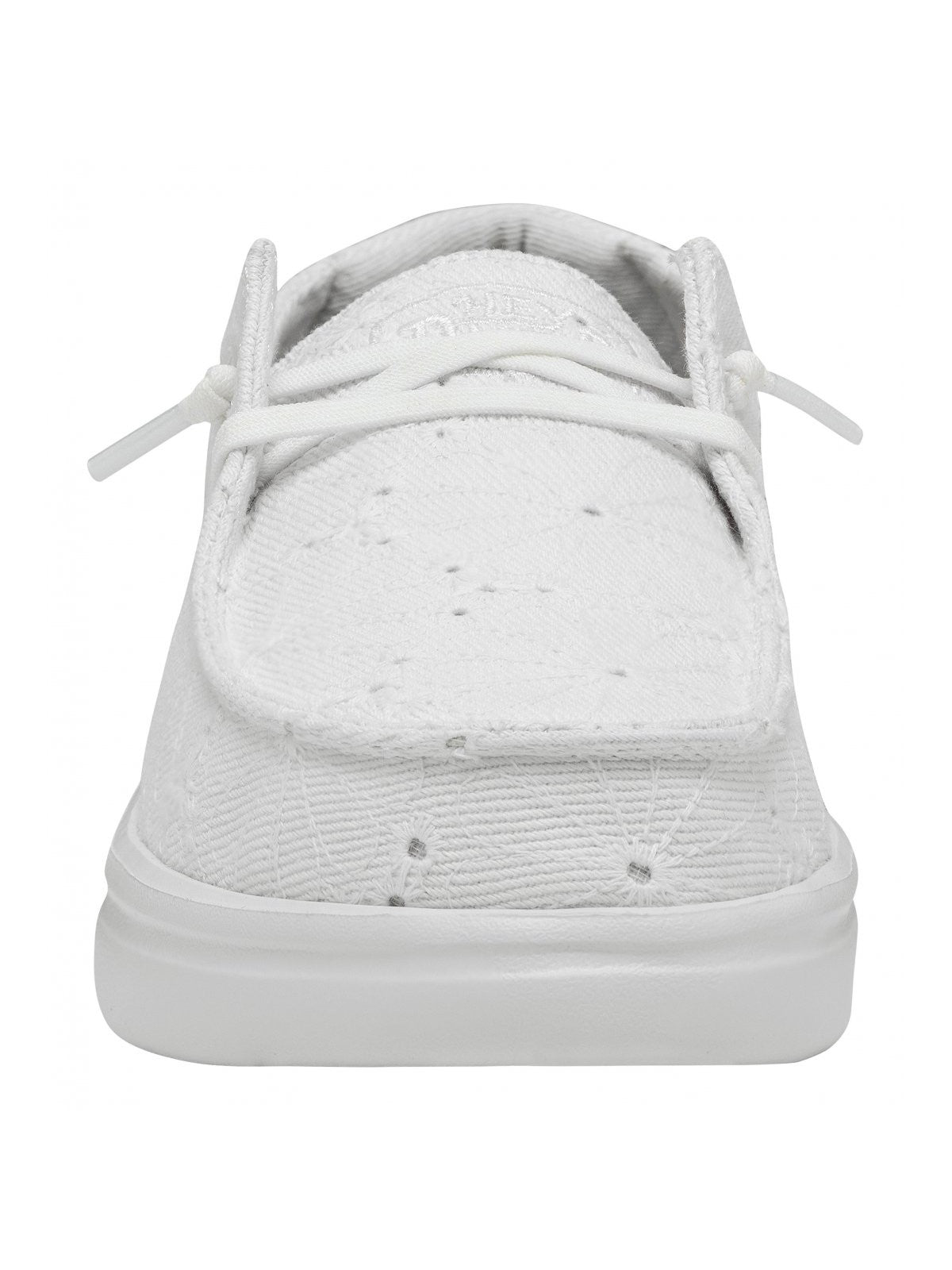 HEY DUDE Mocassin Wendy Rise Eyelet W HD.40075 9CT Blanc pour femme