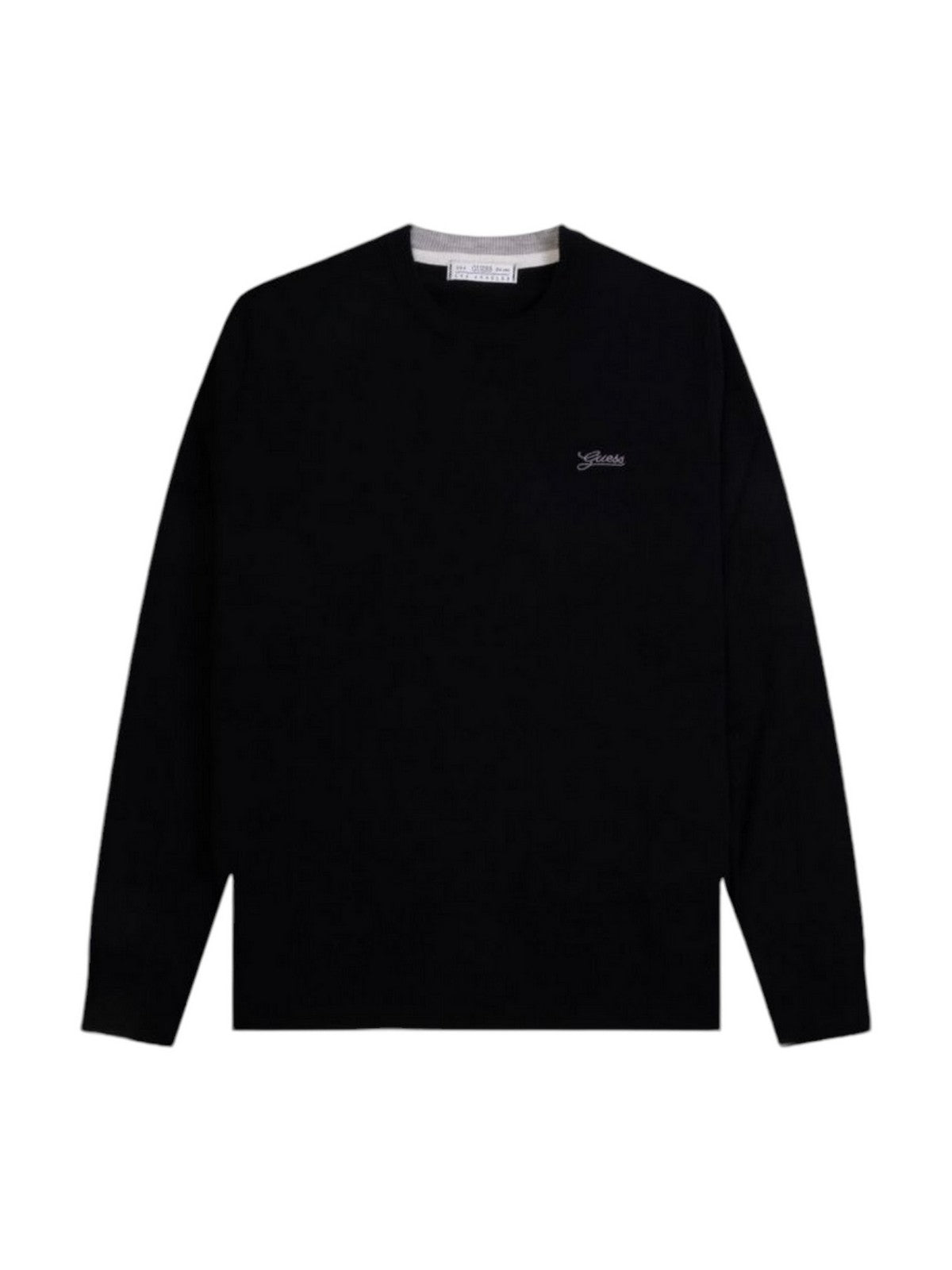 Pull GUESS Hommes Daniel Cn Ls Basic S M4YR01 Z3052 JBLK Noir