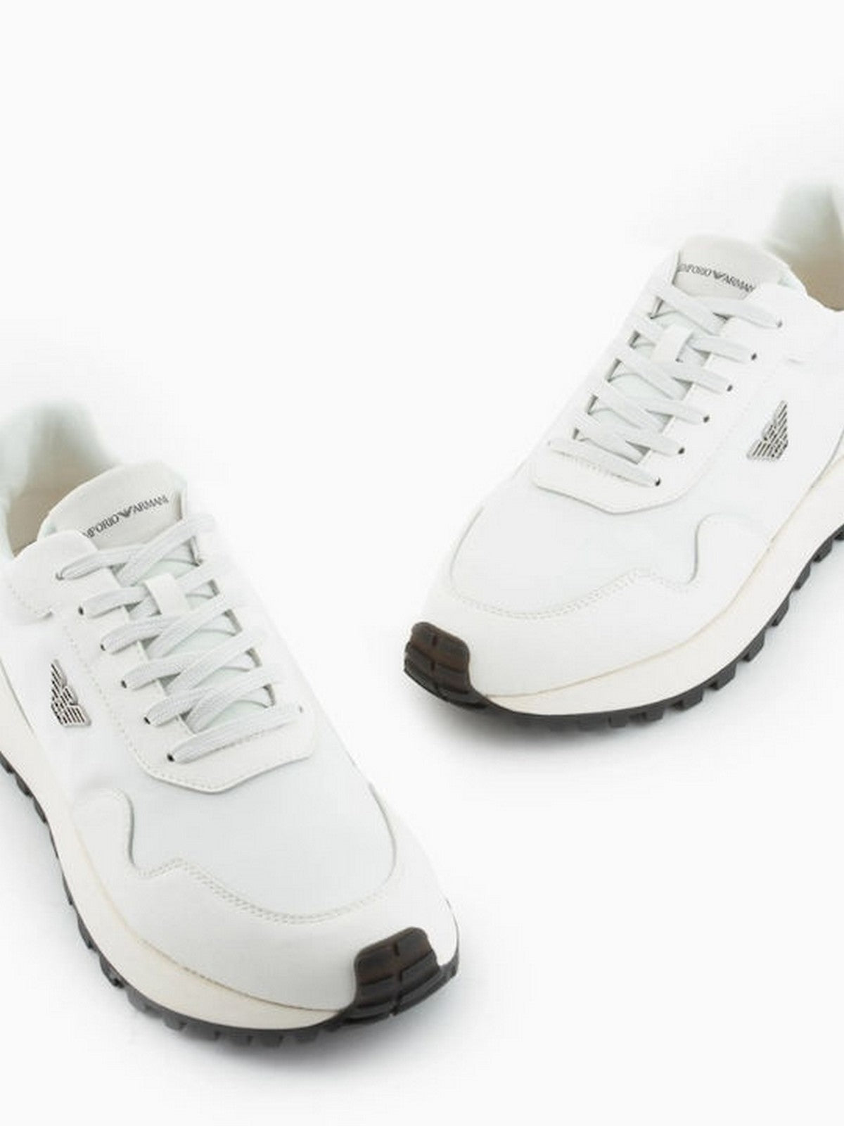 EMPORIO ARMANI Hommes Sneaker X4X630 XN877 M801 Blanc