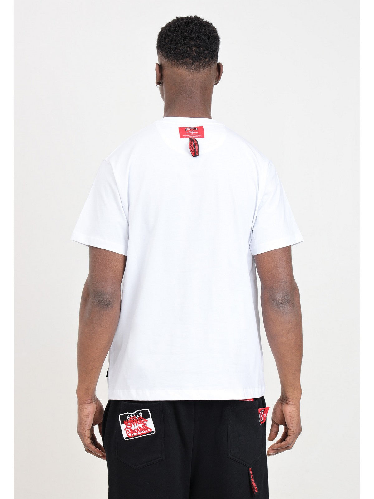 SPRAYGROUND T-Shirt et polo pour hommes SP439WHT Blanc