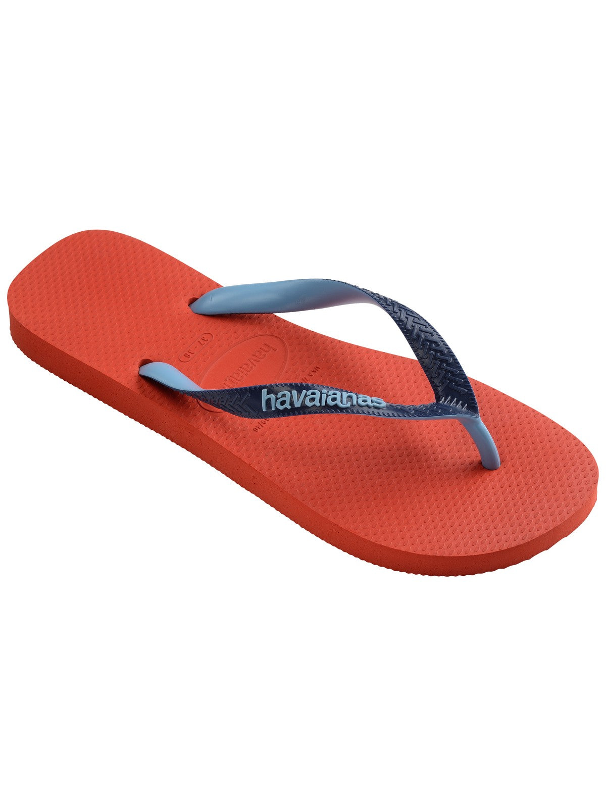 Tongs adultes HAVAIANAS unisexes Hav. top mix 4115549.5023 Orange