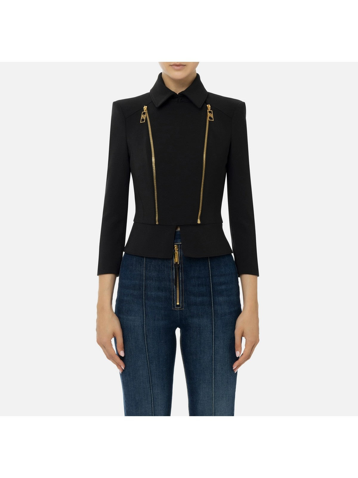 ELISABETTA FRANCHI Veste femme GI10046E2 110 Noir