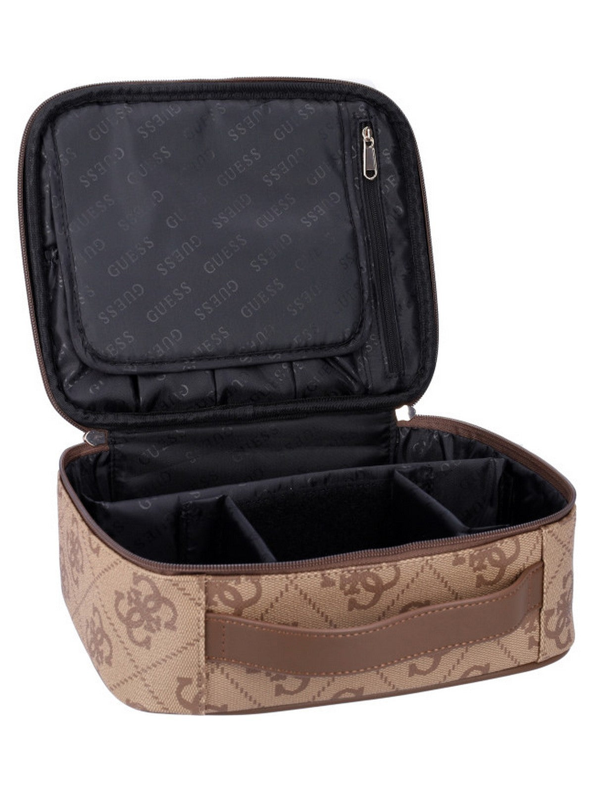 GUESS Beauty case Femme Kallisto Cosmetic Or TWB760 40450 LAM Brown