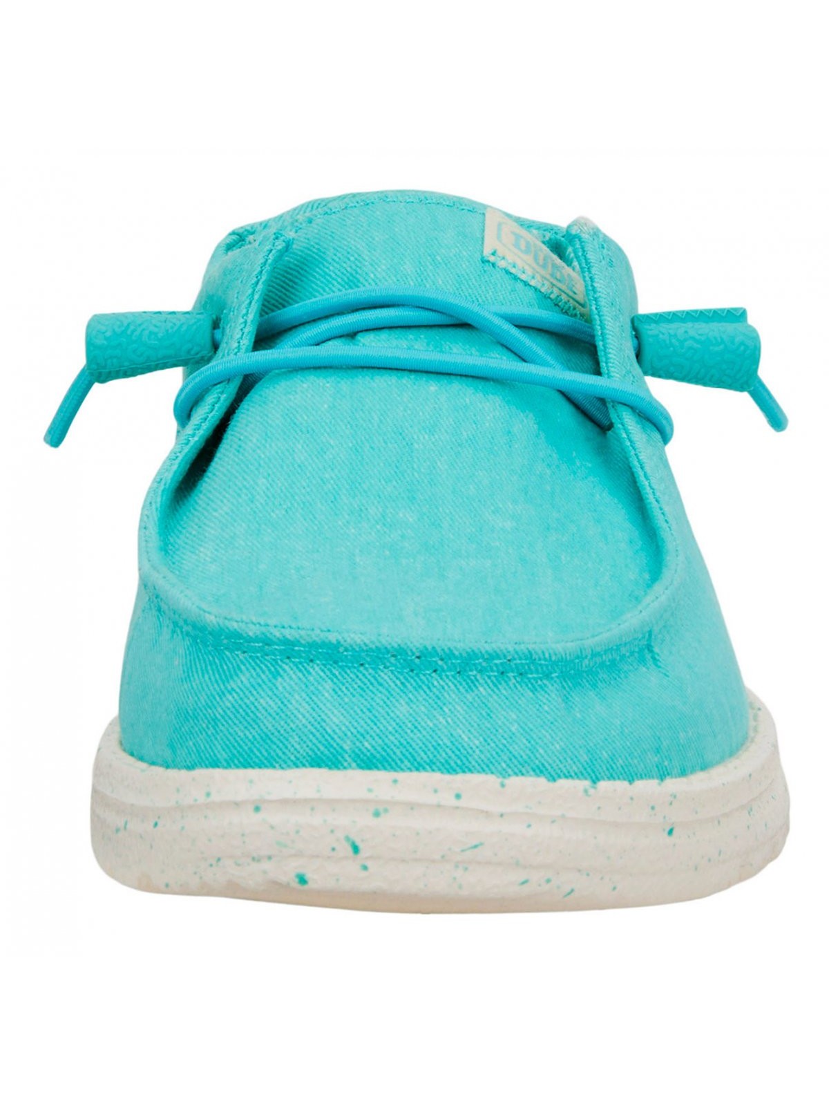 HEY DUDDE Mocassin Wendy Canvas HD.40902 440 Turquoise pour femme