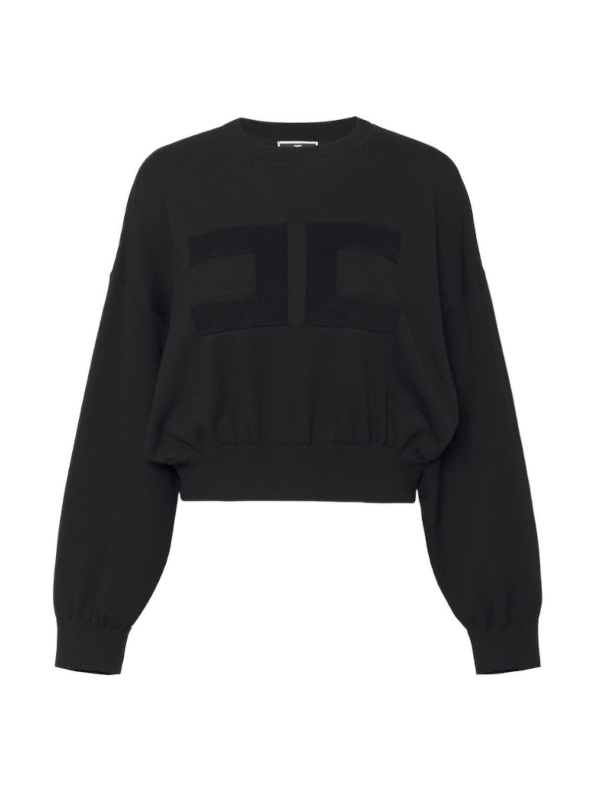 ELISABETTA FRANCHI Sweatshirt pour femmes MK76Q46E2 110 Noir