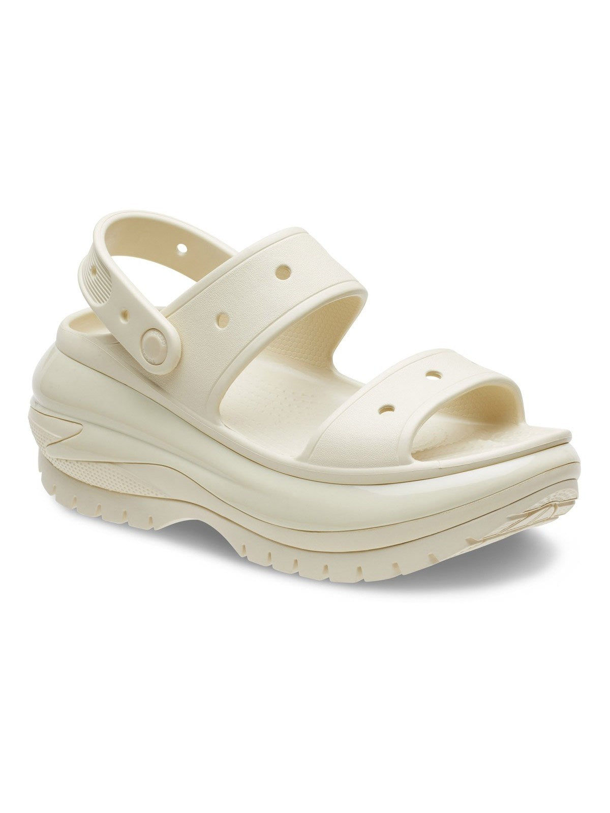 CROCS Classic Mega Crush Sandal W 207989 2Y2 Beige pour femme