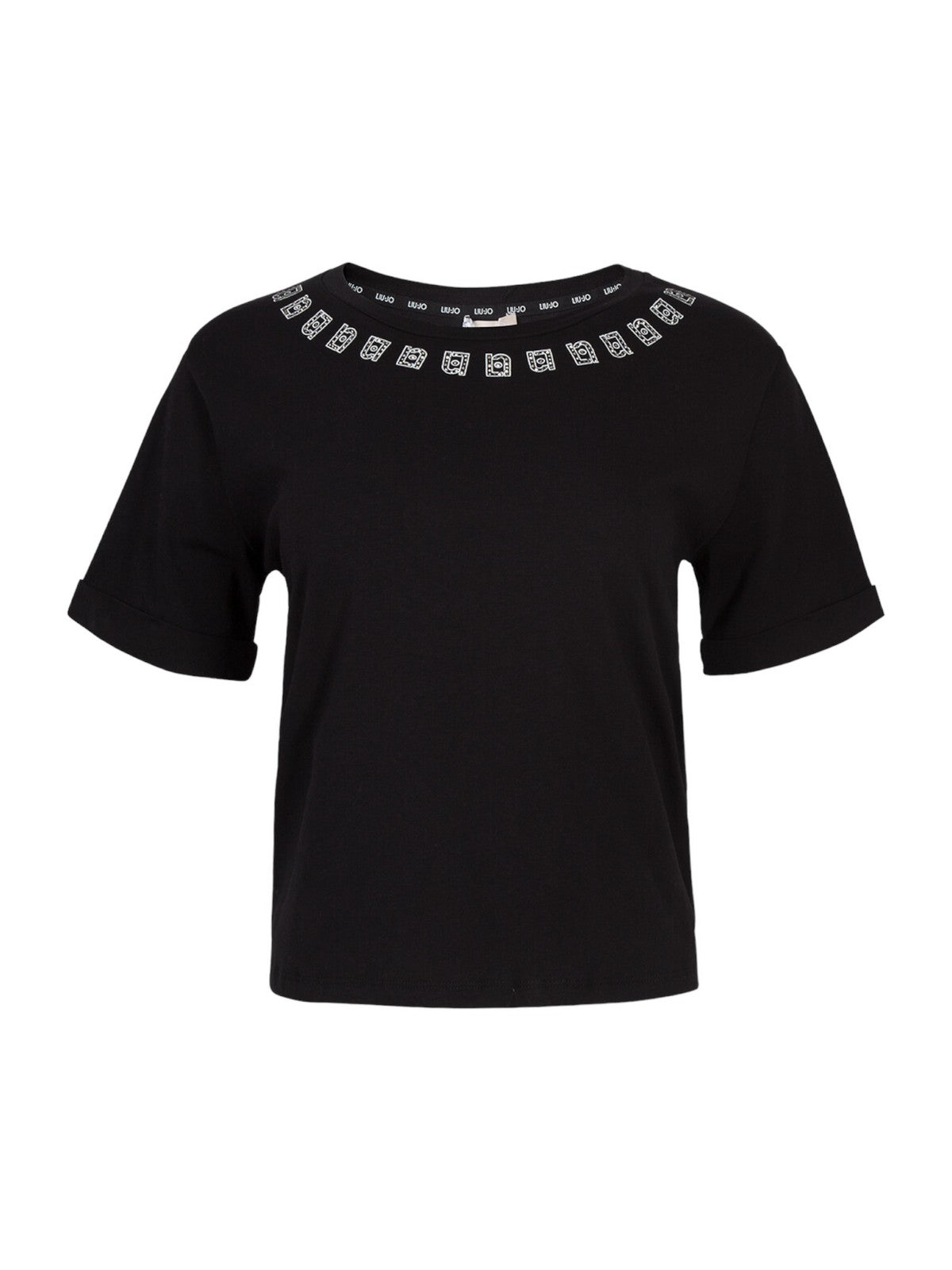 LIU JO SPORT T-Shirt et polo pour femmes TA4135JS003 R9932 Noir