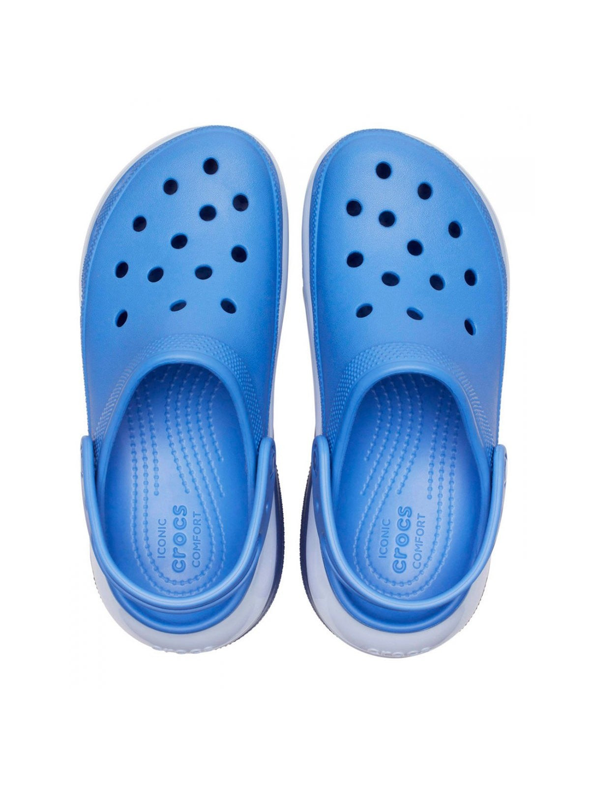 CROCS Classic Mega Crush Clog W 207988 4ON Bleu pour femme