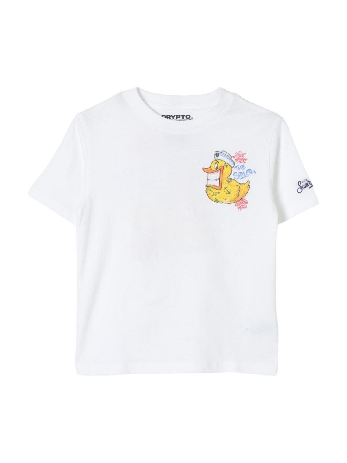 MC2 SAINT BARTH T-Shirt et Polo Kids and Boys TSHIRT BOY 02860F White