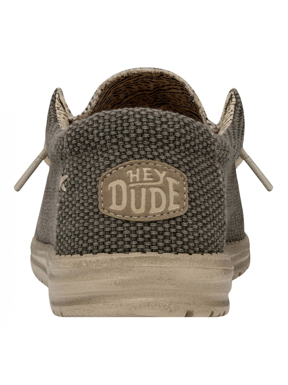 HEY DUDE Mocassin Homme Wally Tressé HD.40003 ARMY Green