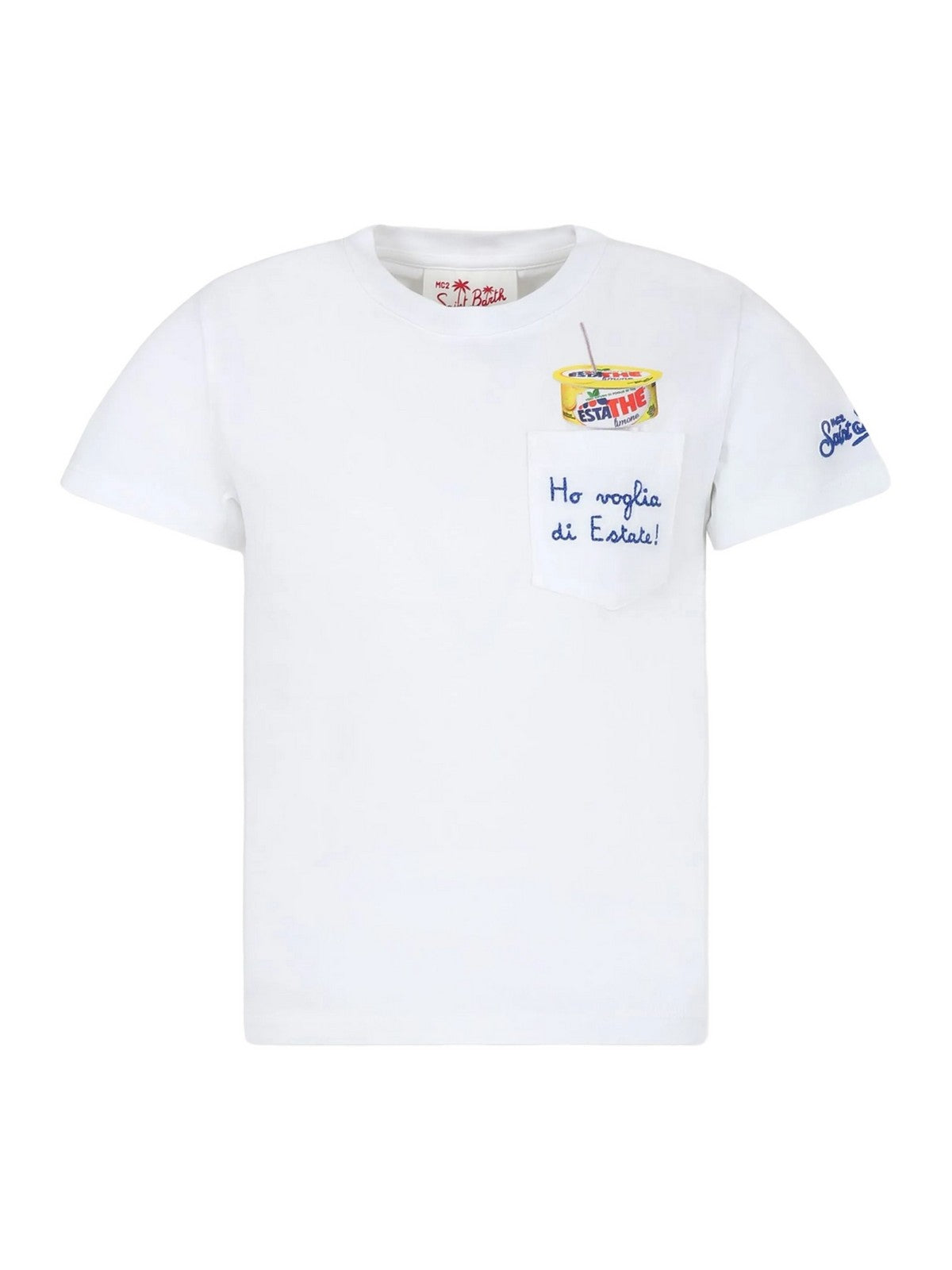 MC2 SAINT BARTH T-Shirt et polo pour enfants EDDY 02688F Blanc