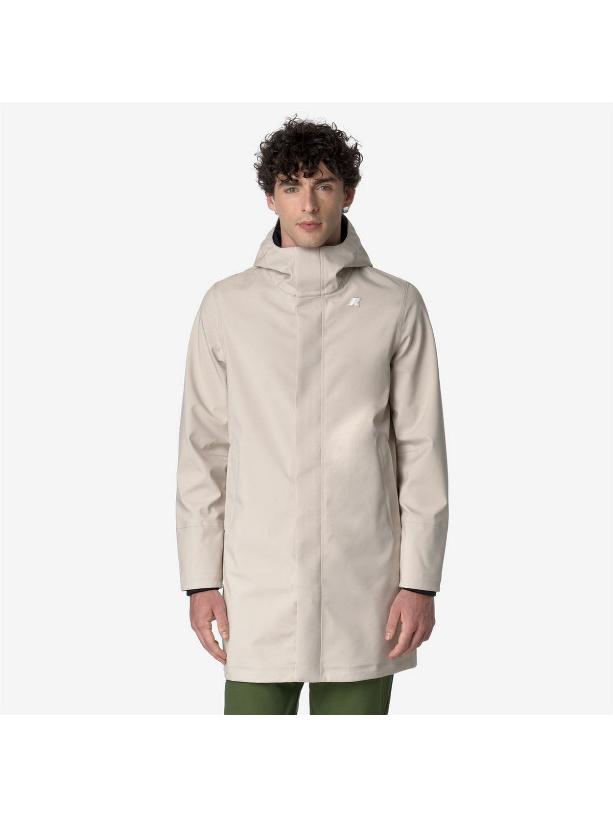 K-WAY Veste en toile Thomas pour homme K7126WW ATC Beige