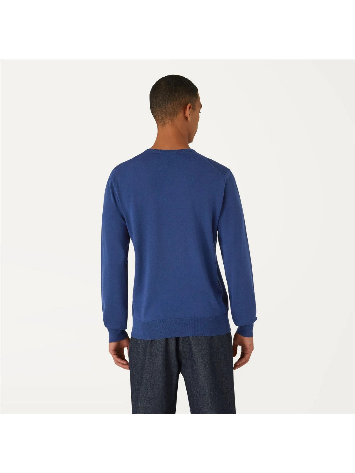 K-WAY Homme Sebastien Merino Sweater K6113BW 777 Blue