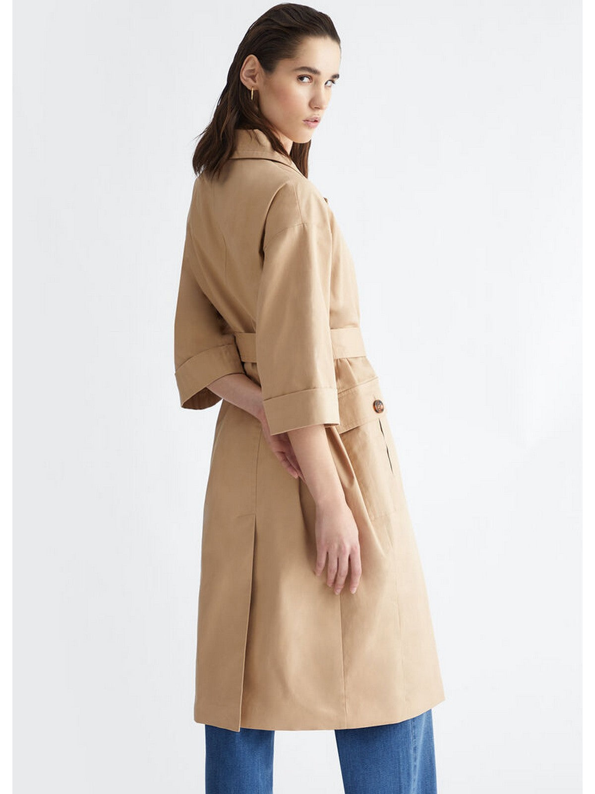 LIU JO BLACK Trench Coat pour femme CA4352TS049 41209 Beige