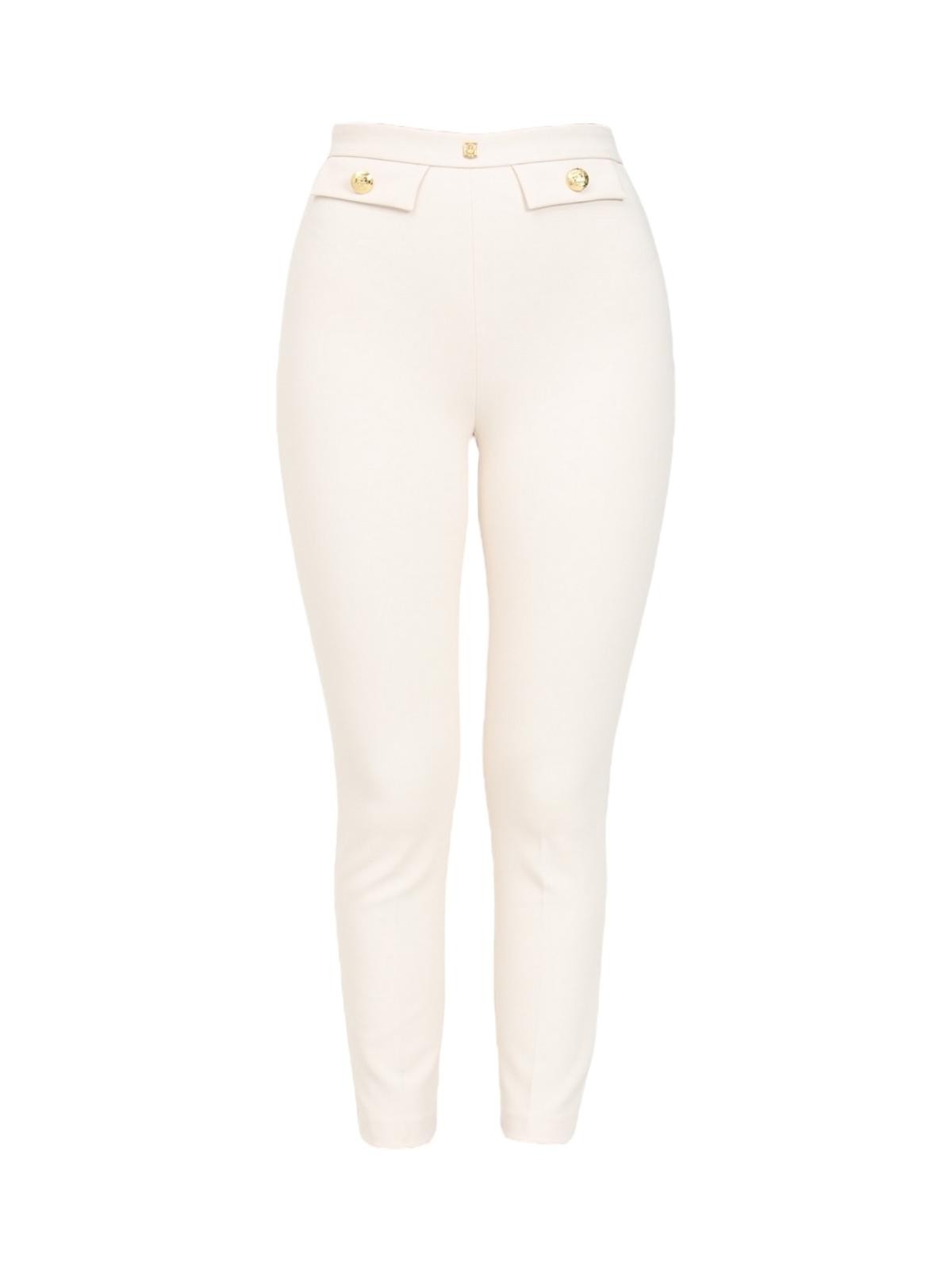 ELISABETTA FRANCHI Pantalons pour femmes PA02446E2 193 Blanc