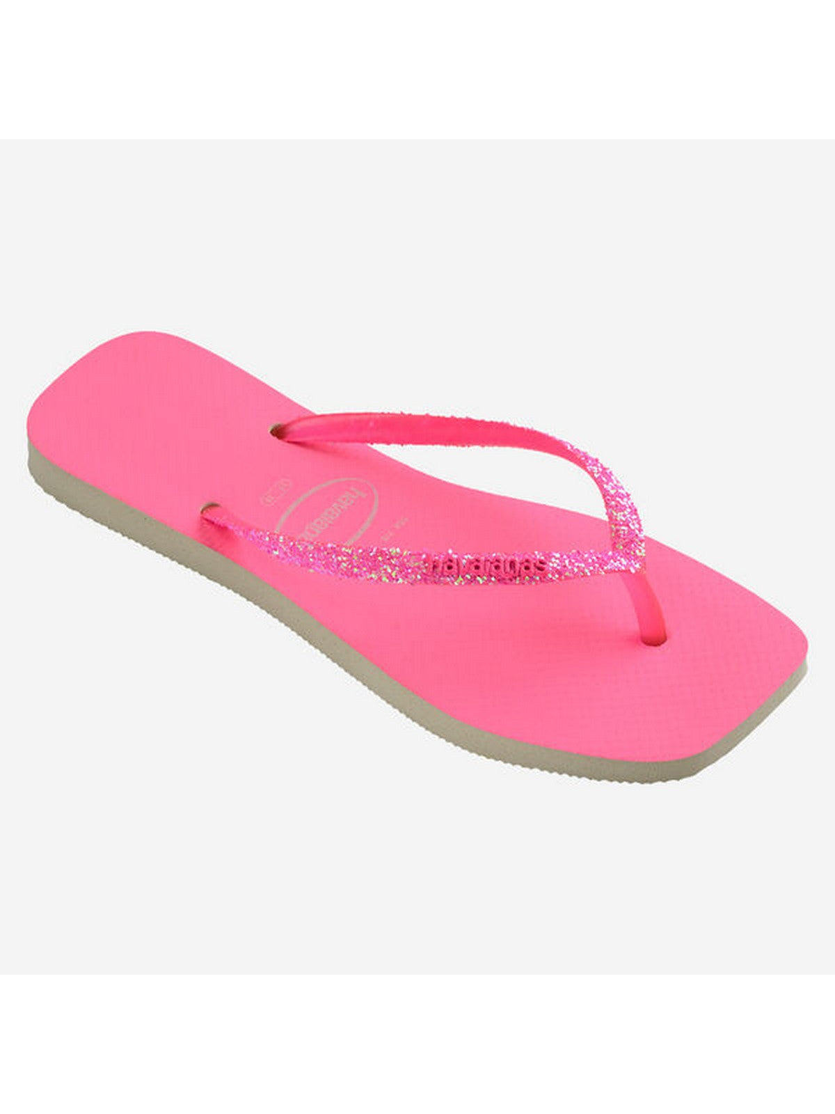 HAVAIANAS Tongs femmes Hav. Square Glitter Neon 4148927.9336 Rose