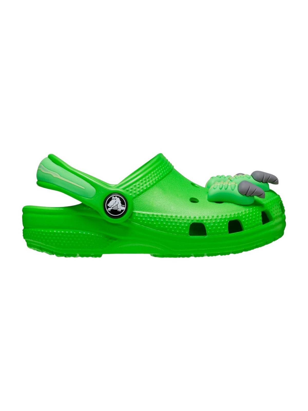 CROCS Slipper Kids & Teens Classic I AM Dinosaur Clog T 209700 3WA Green