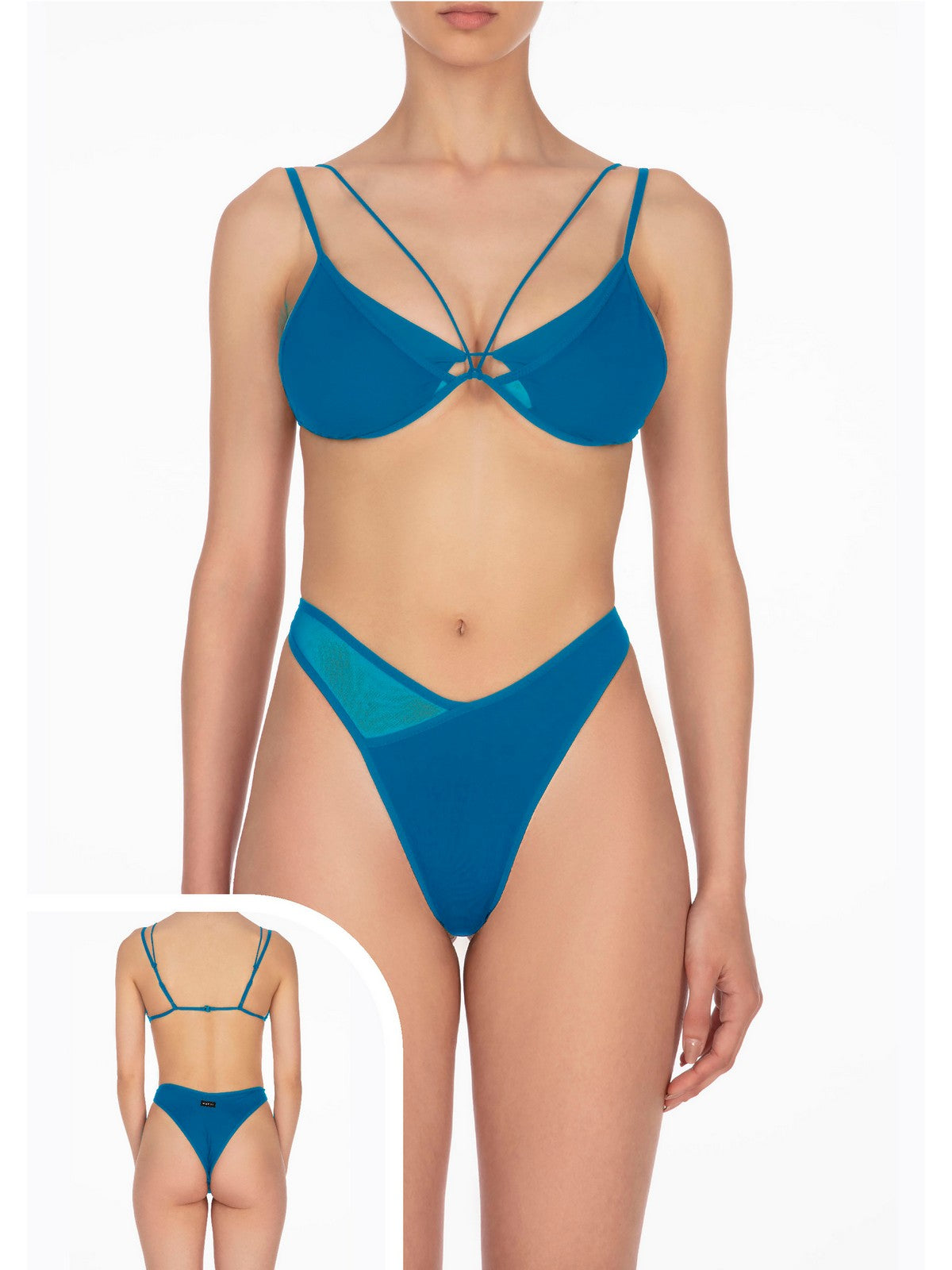 ME FUI Maillots de bain femmes MF24-0700TQ Turquoise