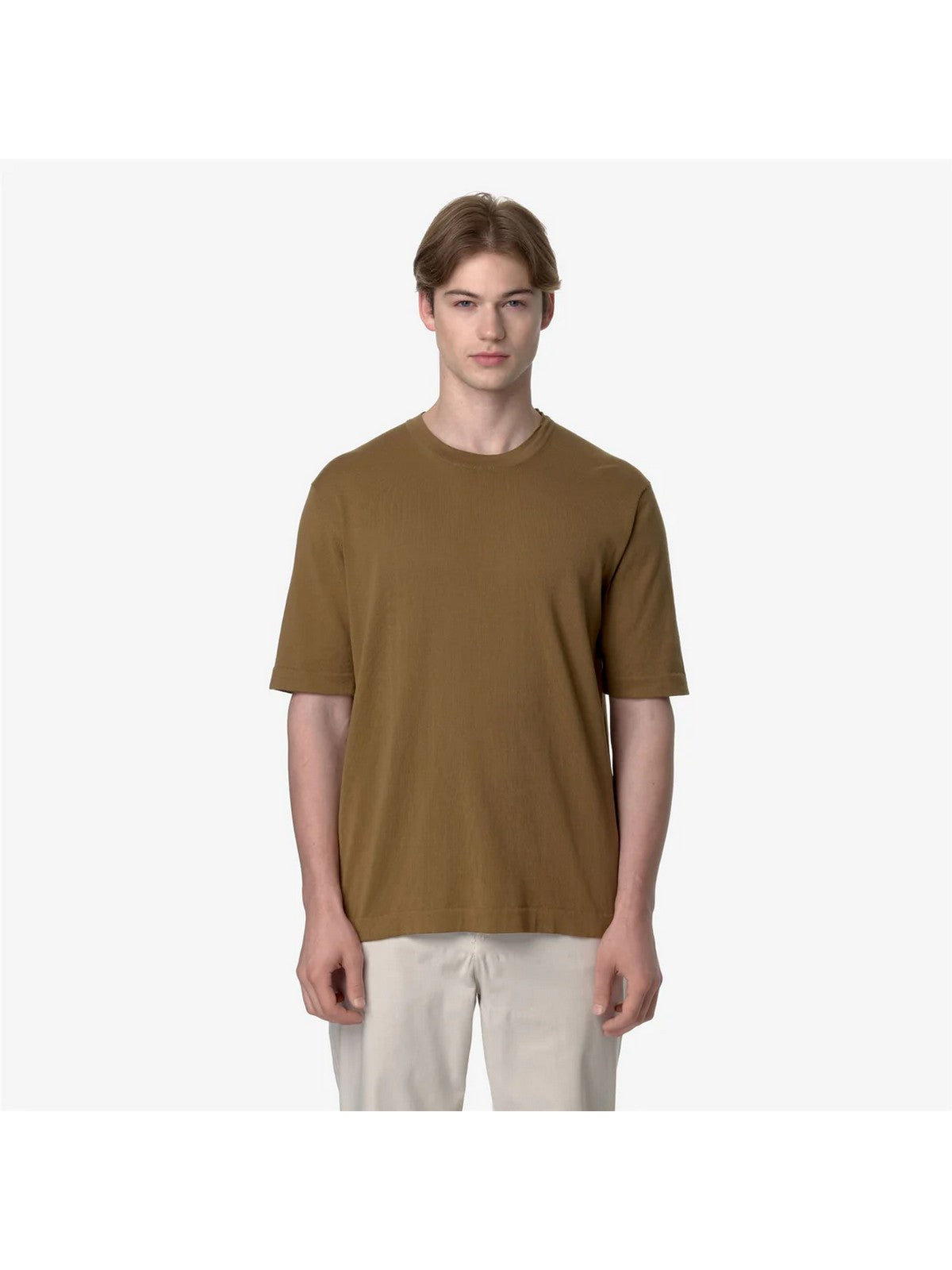 K-WAY T-Shirt et Polo Hommes Combe K4126SW 045 Marron