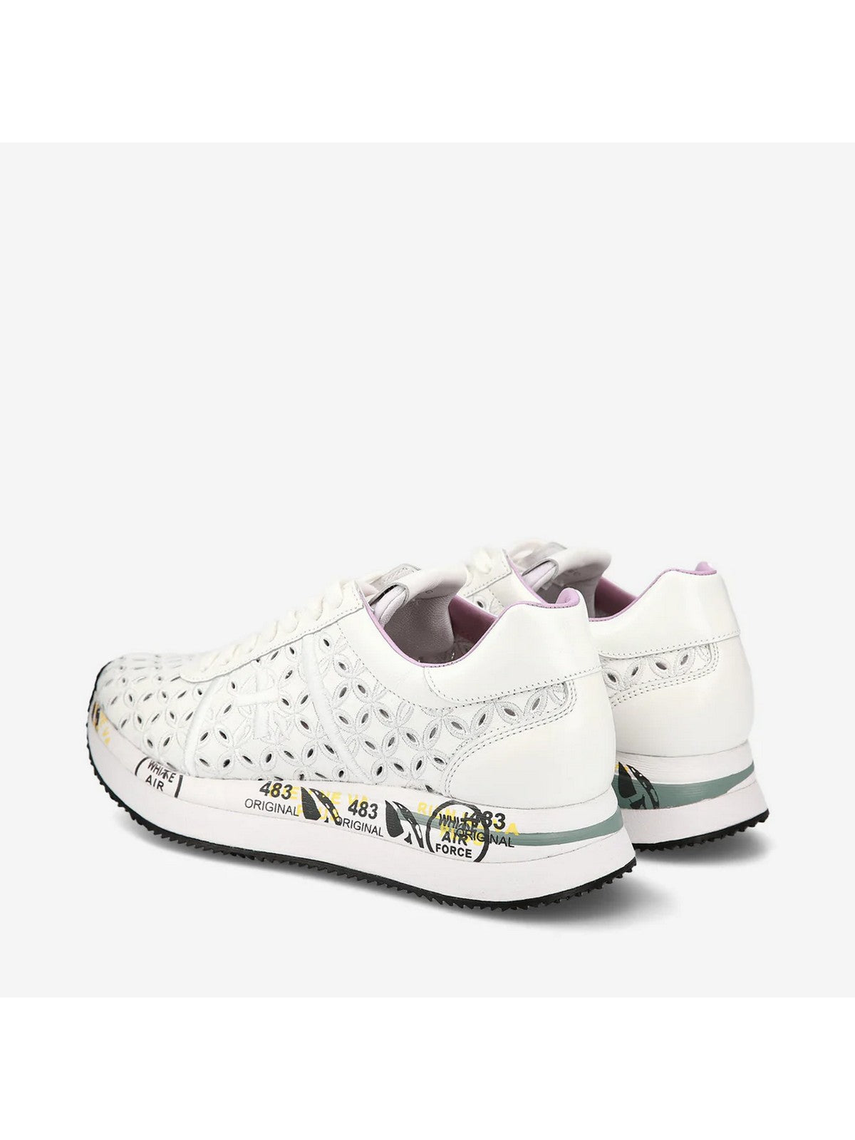 PREMIATA Femme Sneaker CONNY VAR 6749 Blanc