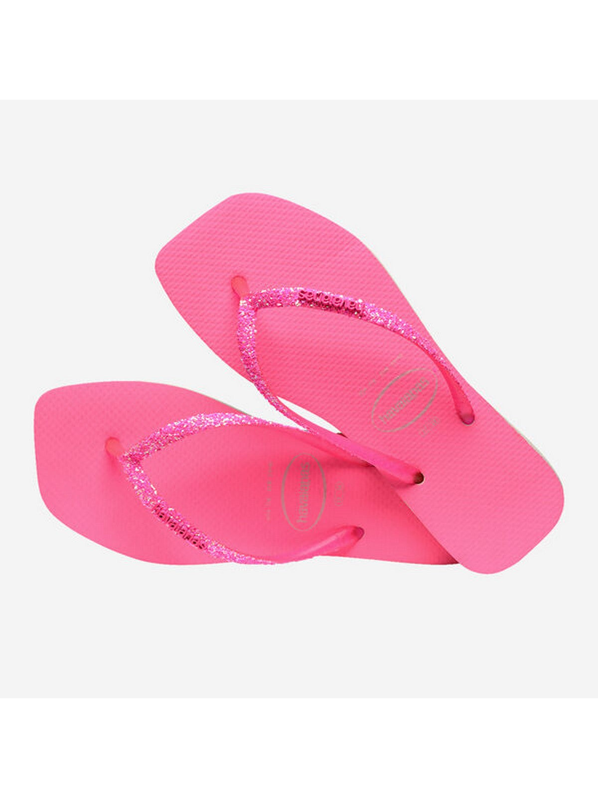 HAVAIANAS Tongs femmes Hav. Square Glitter Neon 4148927.9336 Rose