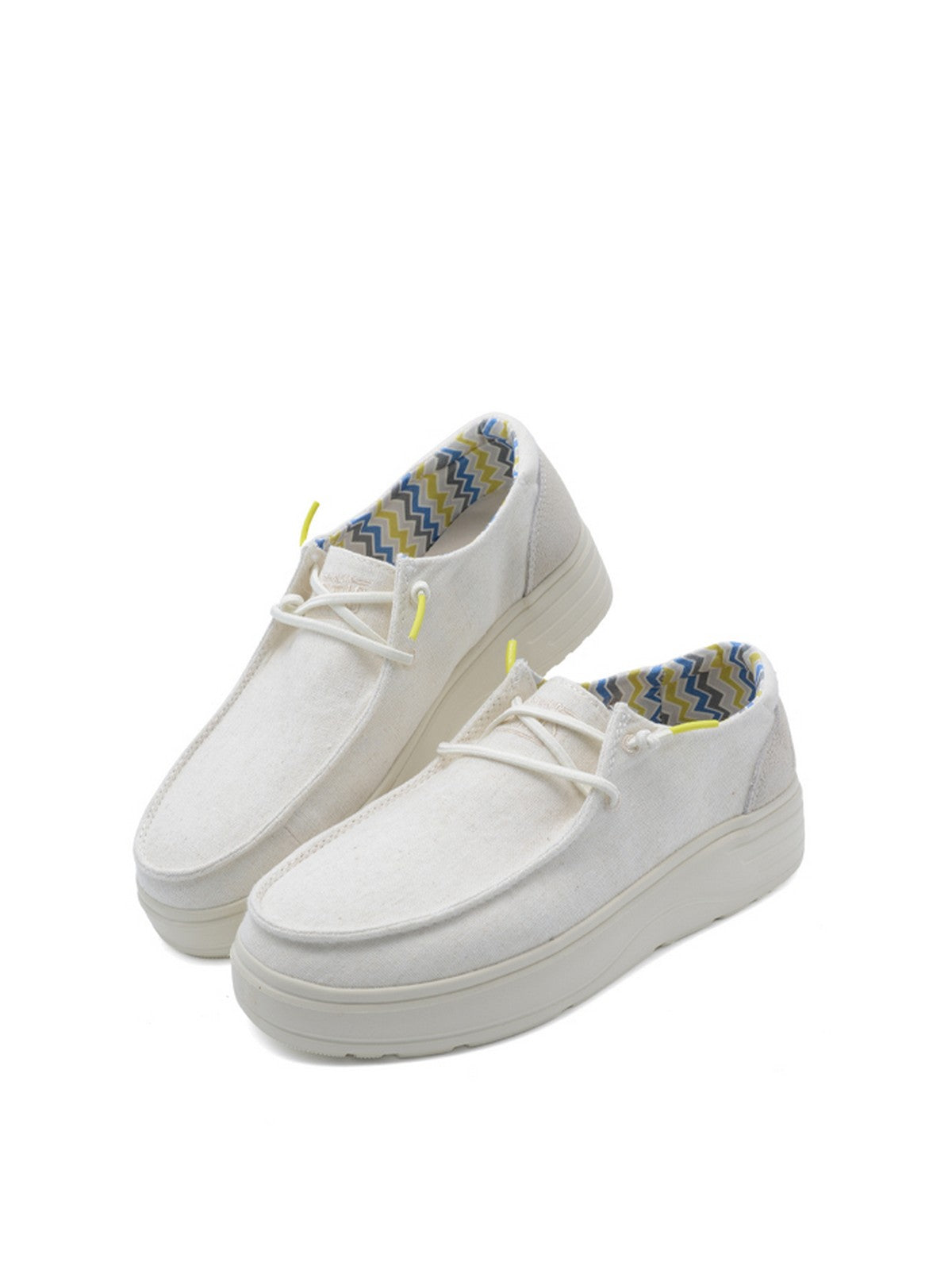 PITAS Mocassin femme RECIFE CRUDO Blanc