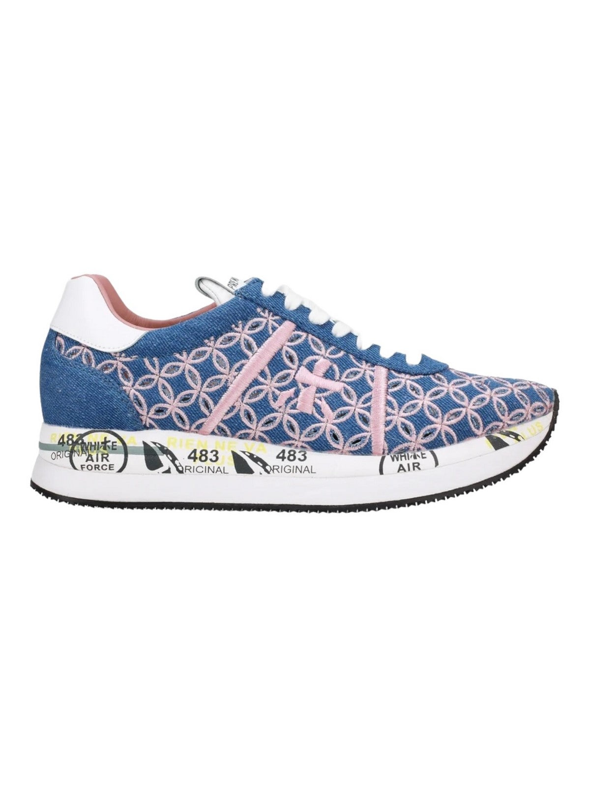 PREMIATA Femme Sneaker CONNY VAR 6708 Bleu