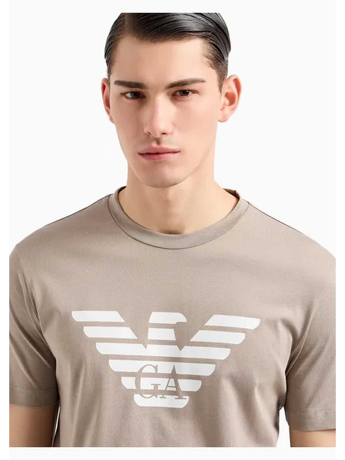 EMPORIO ARMANI Hommes - T-shirt et polo 8N1TN5 1JPZZ 0148 Beige