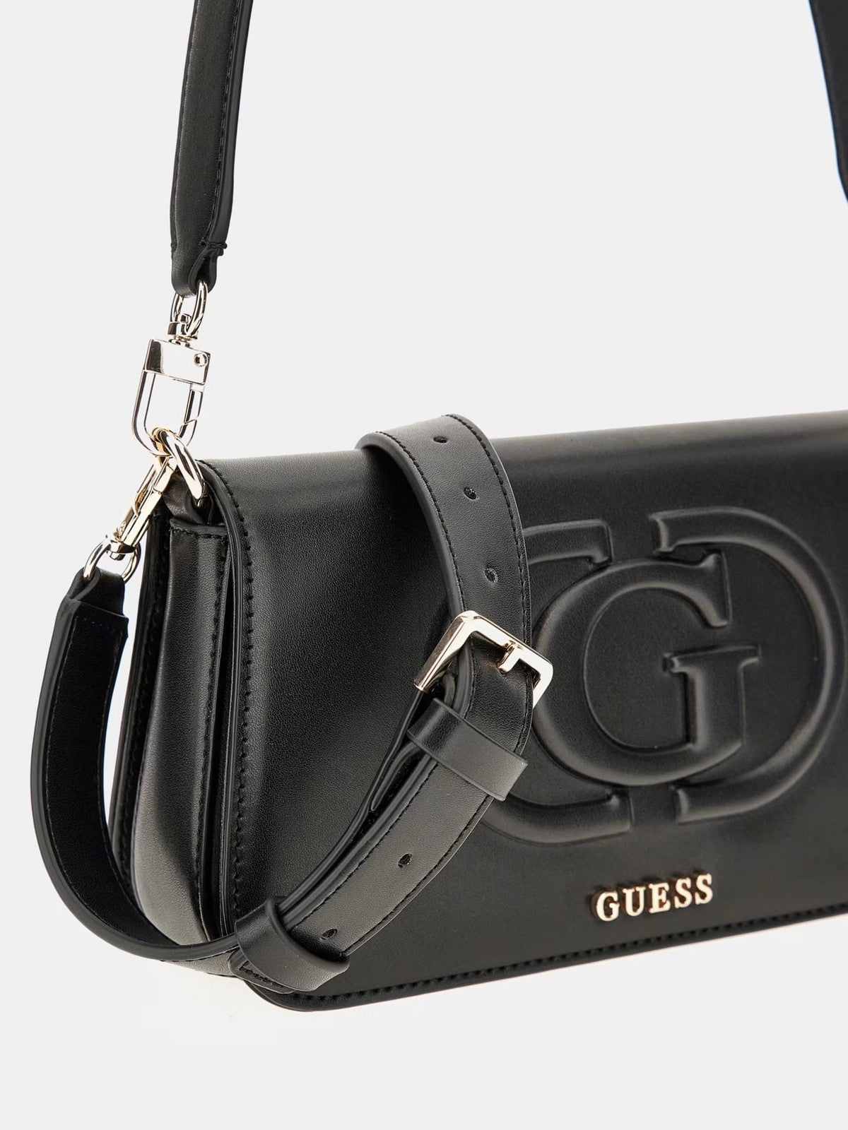 GUESS Sac Femme Eco Mietta Sml Socie HWEVG9 51320 BLA Noir