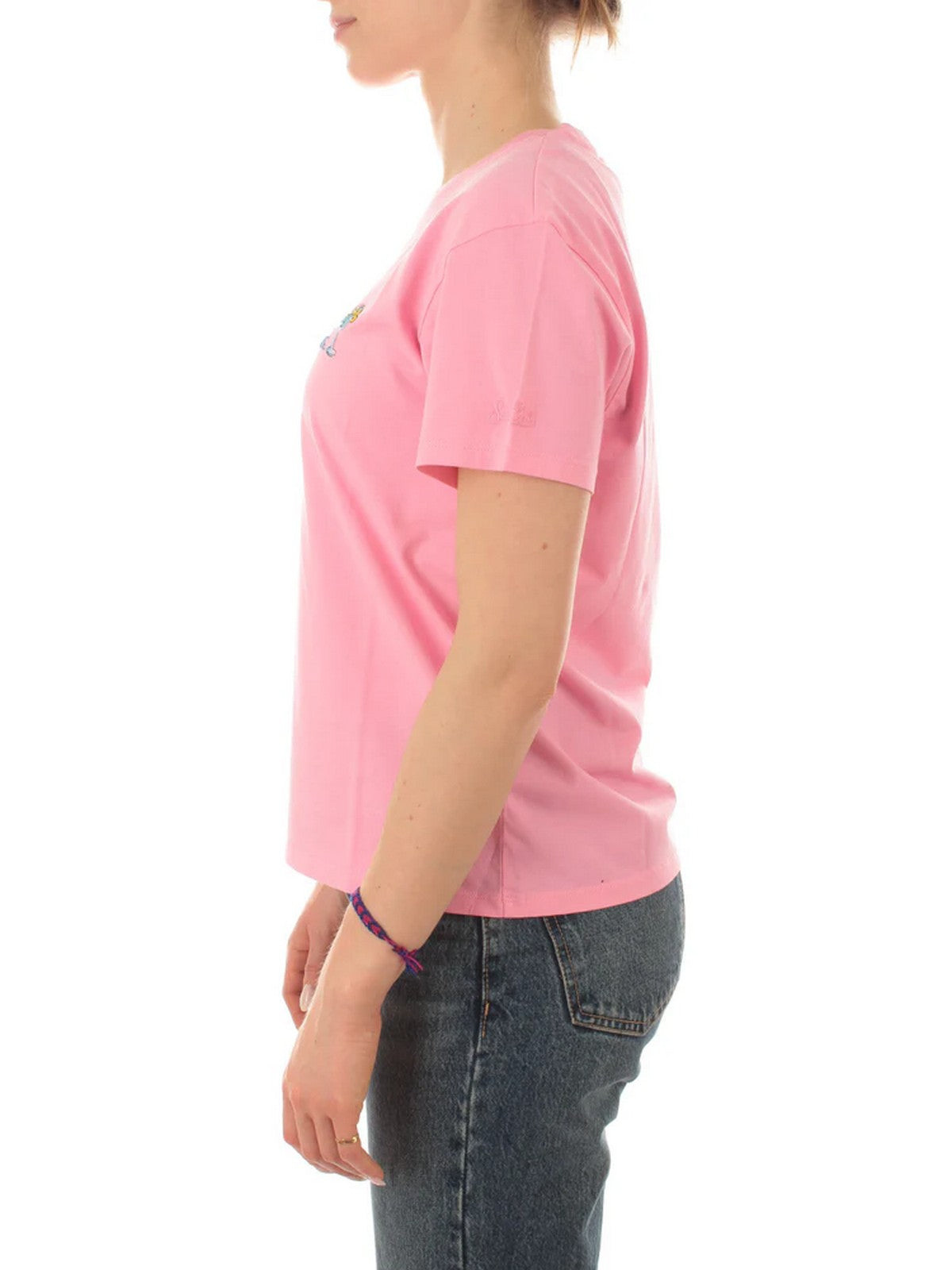 MC2 SAINT BARTH T-Shirt et Polo Femme EMILIE 04962F Rose