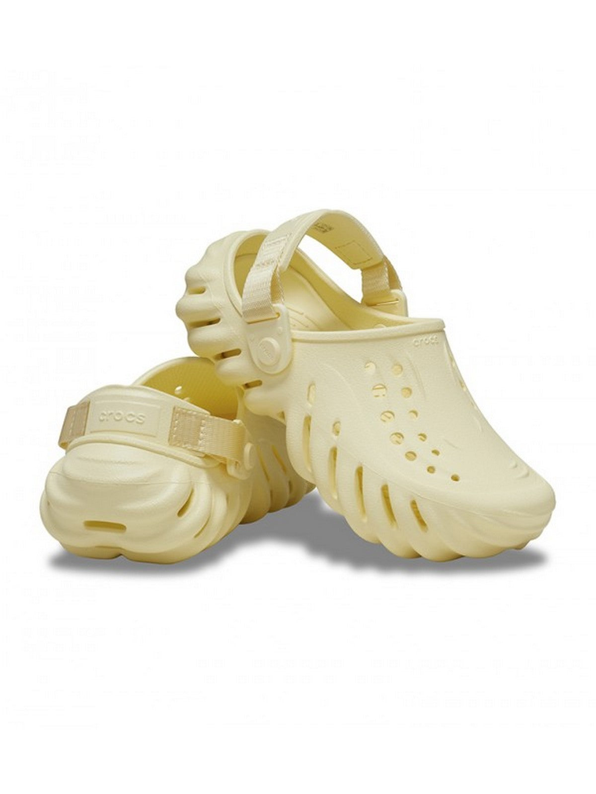 CROCS Chausson Echo Clog T 208191 76O Beige pour enfants et fillettes