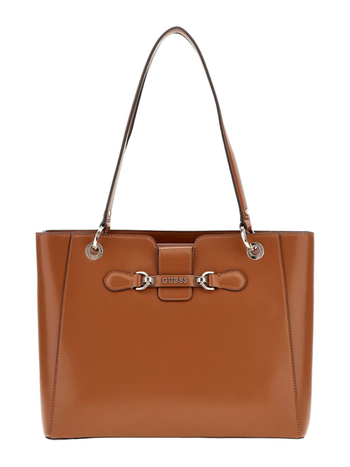 GUESS Sac pour femmes Nolana Sml Girlfrien HWVG95 00250 COG Brown