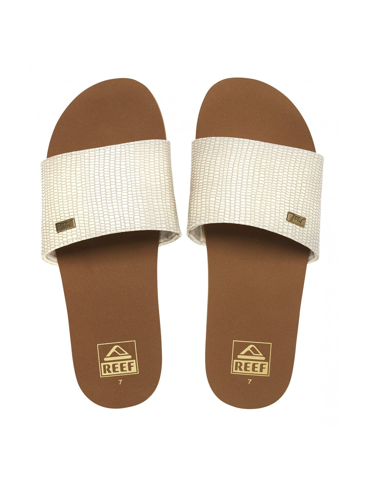 REEF Femme Chausson Bliss Nights Slide RF.BLISSNISLIDEW CJ0256 Blanc